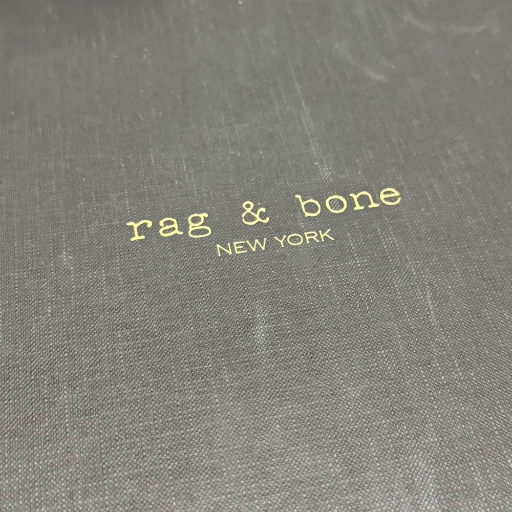 rag & bone Brown Tan Combat Boots with padded tongue laced up Classic Styling - Picture 6 of 6